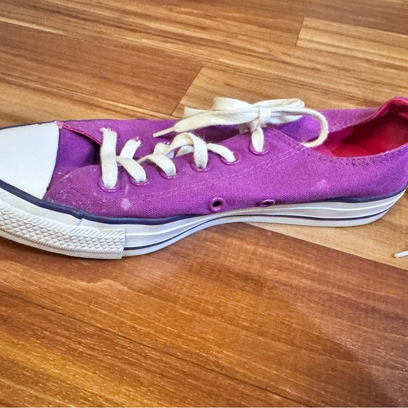 Converse Purple and Pink Women's Flats - Picture 5 of 8